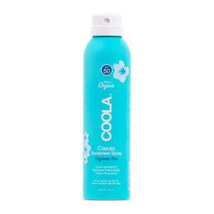 COOLA Classic Body SPF 50 Fragrance Free Sunscreen Spray 177 ml