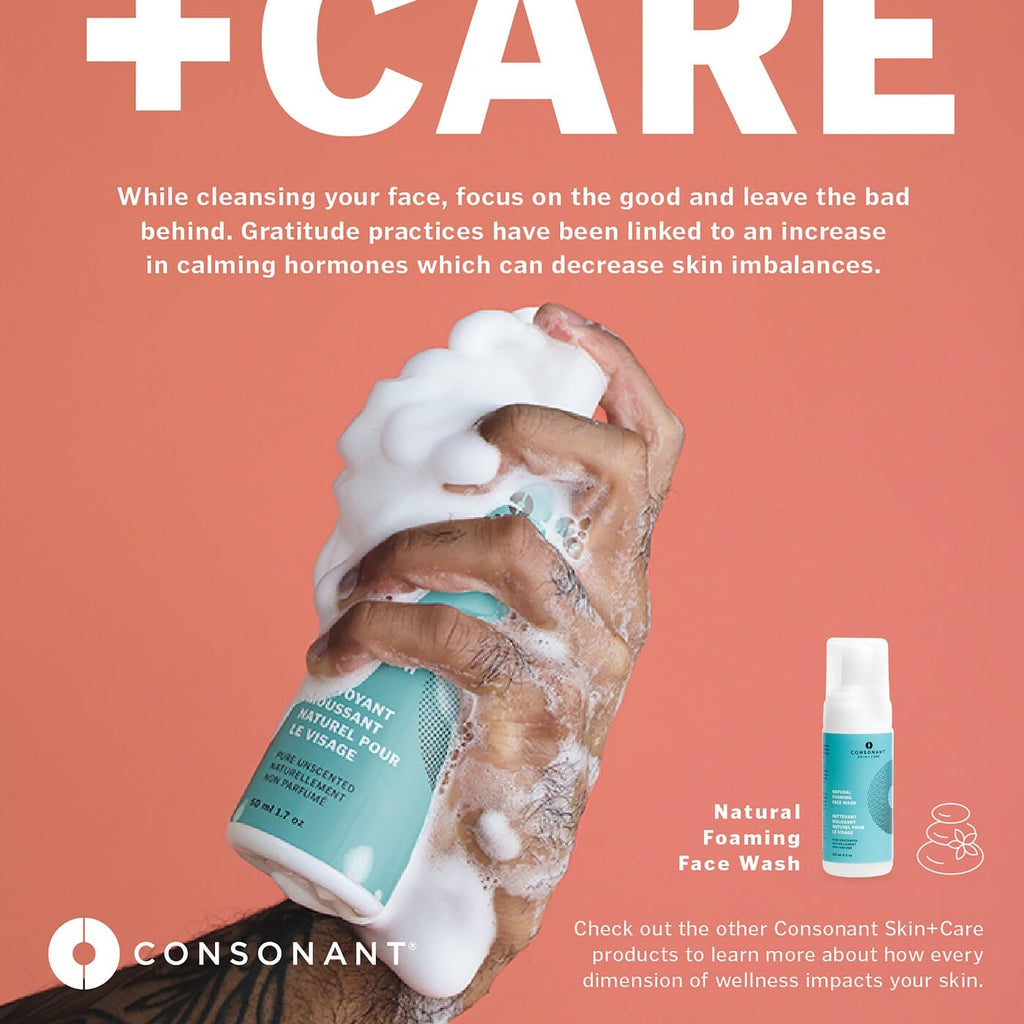 CONSONANT cleanser Natural Foaming Face Wash
