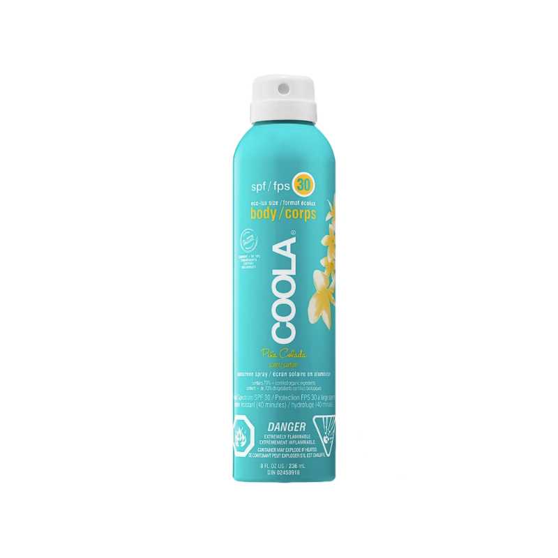 Coola sunscreen Body SPF 30 Pina Colada Sunscreen Spray